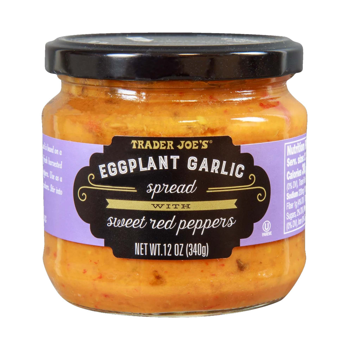 Eggplant Garlic Spread with Red Peppers – Smoky, Savory Mediterranean Vegetable Spread