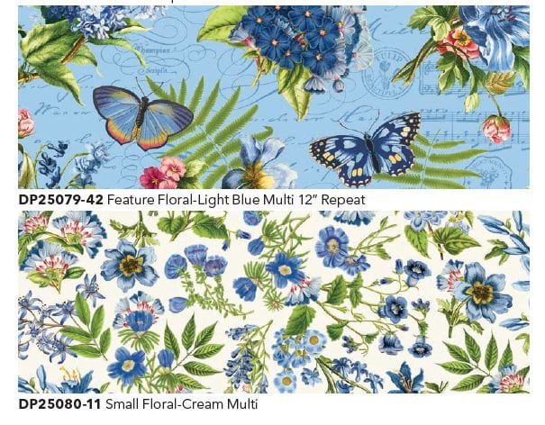 Layer Cake Northcott Something Blue Tiles 42 Piece 10" x 10" Squares 100% Cotton
