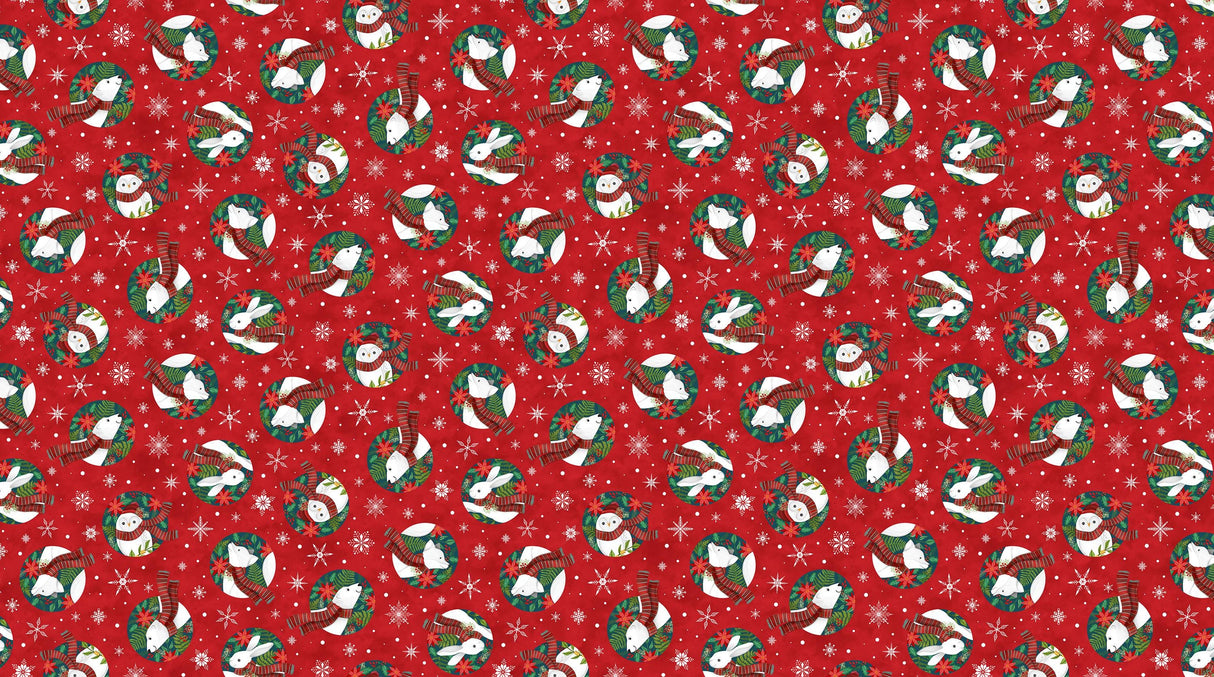Quilting Cotton Woodland Wishes Northcott