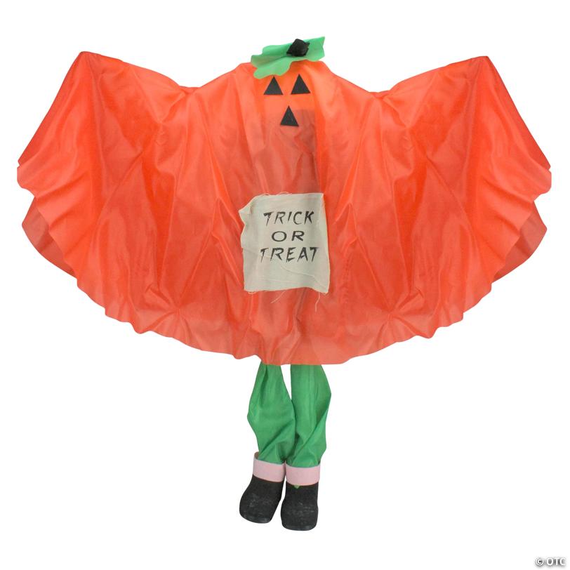 Northlight Set of 3 Ghost, Pumpkin and Bat 36" Standing Halloween Kid Figures