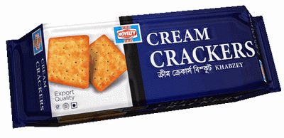 Novelty Cream crackers