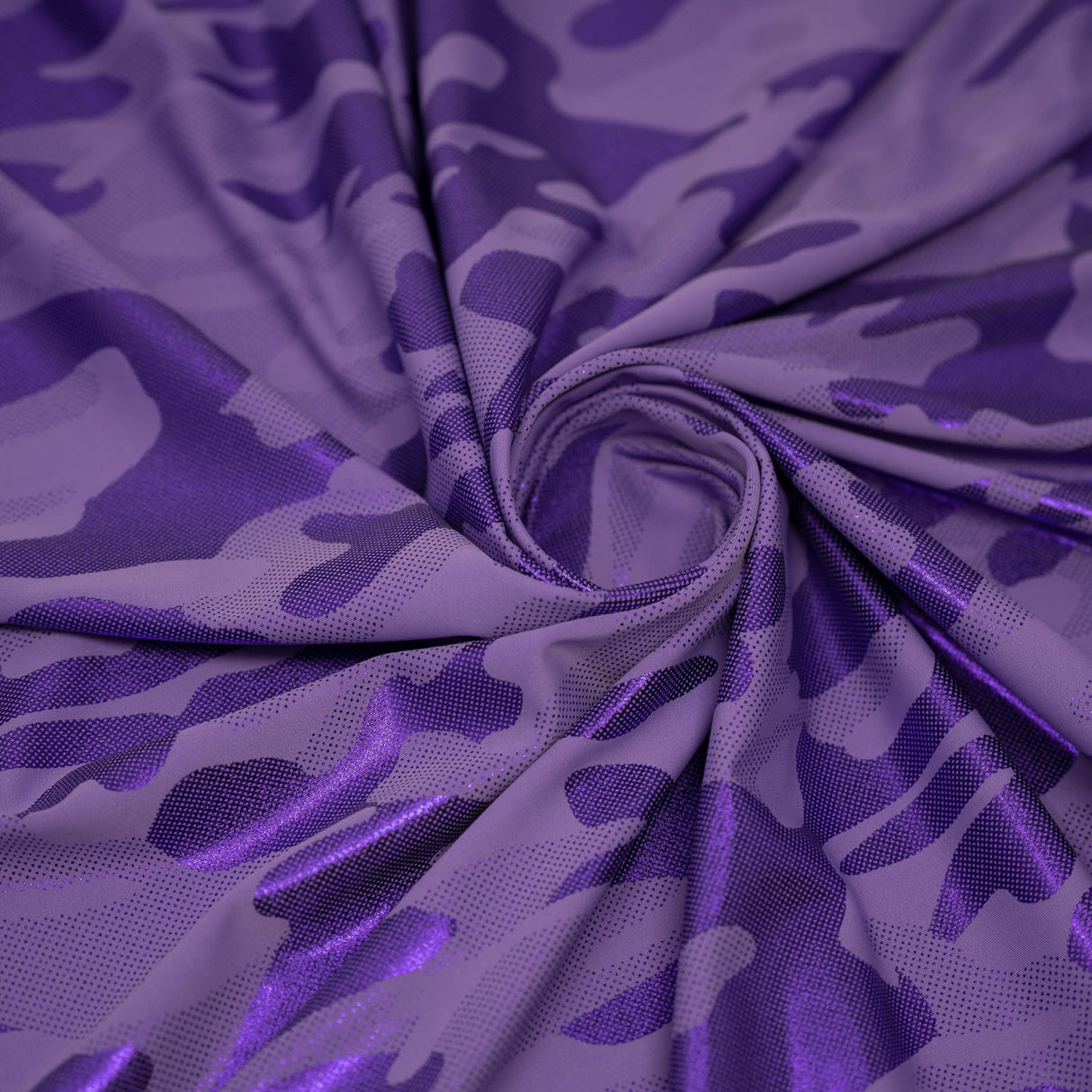 Foil Printed Spandex Camouflage Fabric