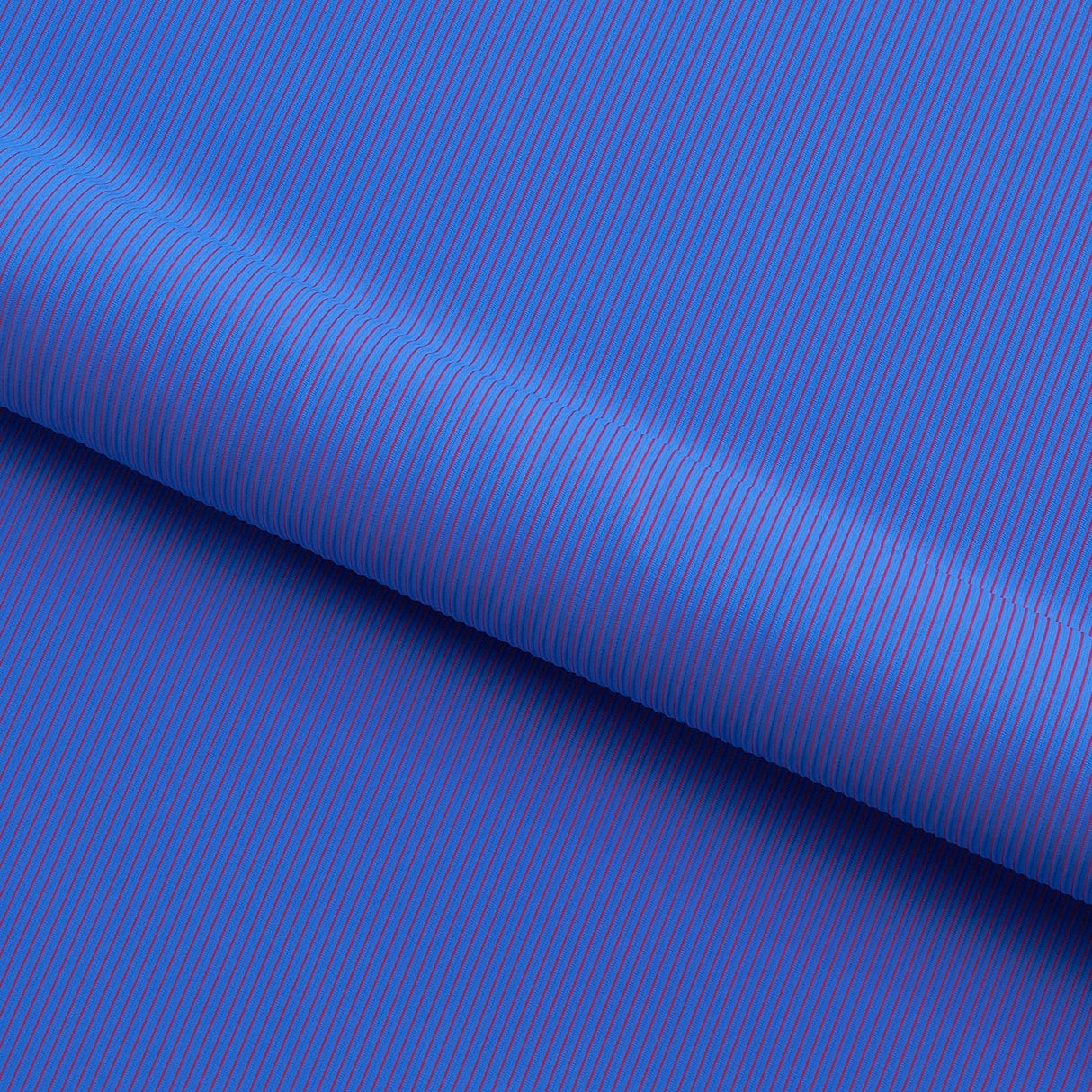 Two Tone Rib Nylon Polyester Spandex Fabric - Two Tone Ribbed, 53" Width (1 Yard)