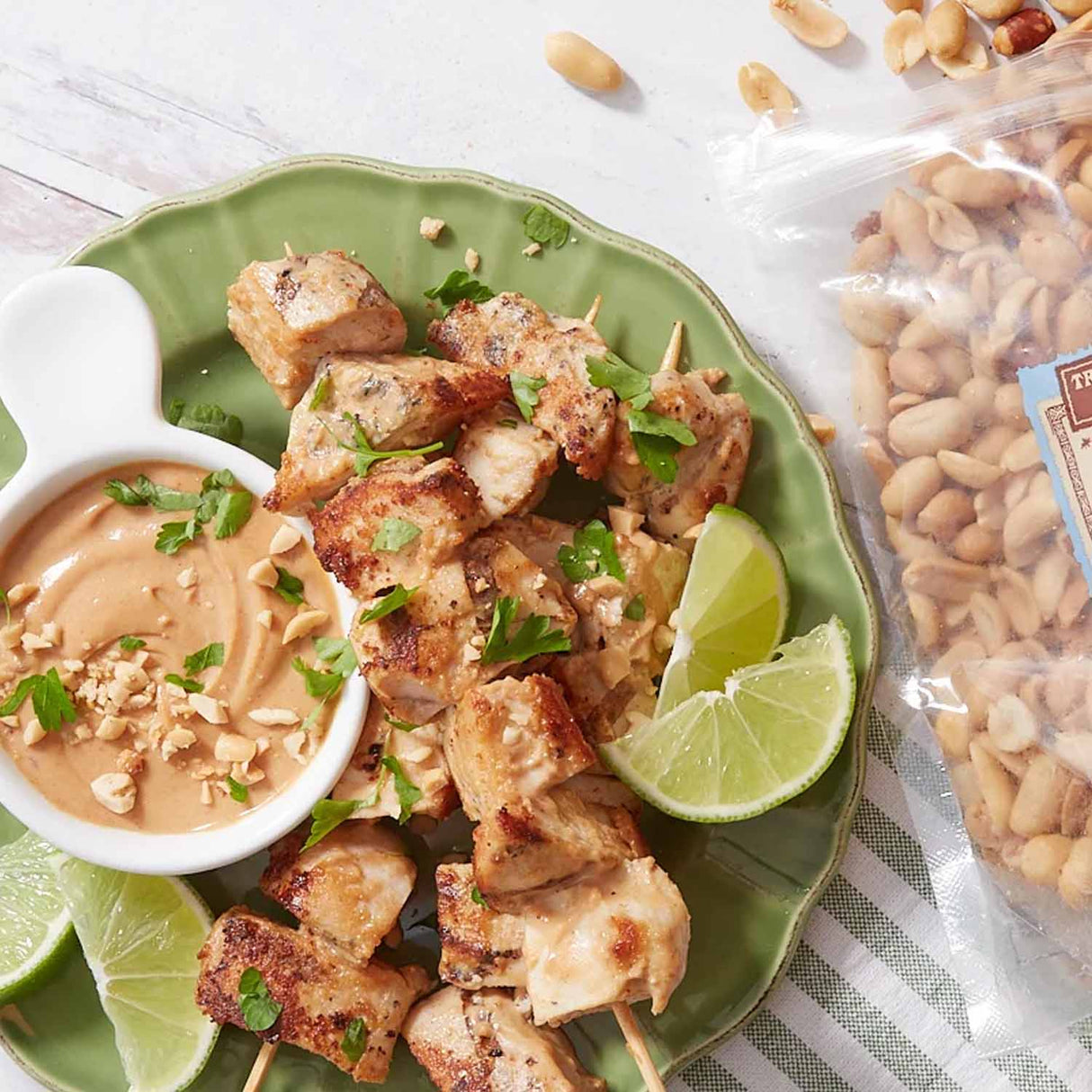 Trader Joe’s 50% Less Salt Roasted & Salted Peanuts 1 Lb