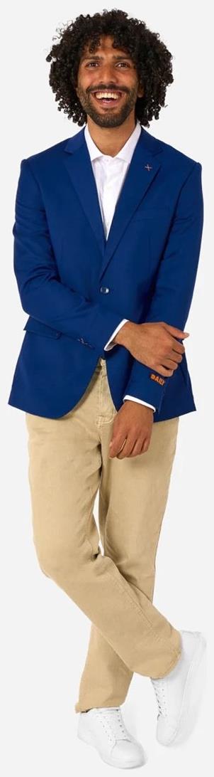 OppoSuits Daily Men's Blazers Daily Dark Blue