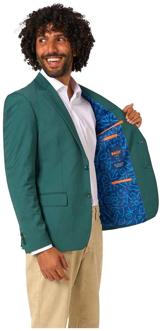 OppoSuits Daily Men's Blazers Daily Posy Green