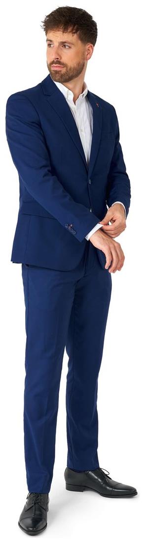 Stylish OppoSuits Daily Dark Blue Suit for Fashion-Forward Men on Any Occasion