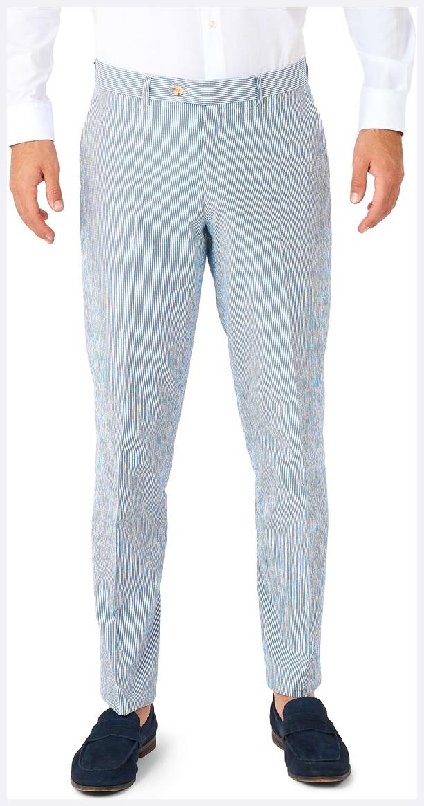 Stylish OppoSuits Daily Seer Sucker Suit for Business Casual Events and Parties