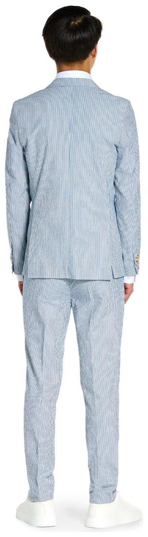 Stylish OppoSuits Daily Seer Sucker for Teen Boys Events Parties and Trendy Looks