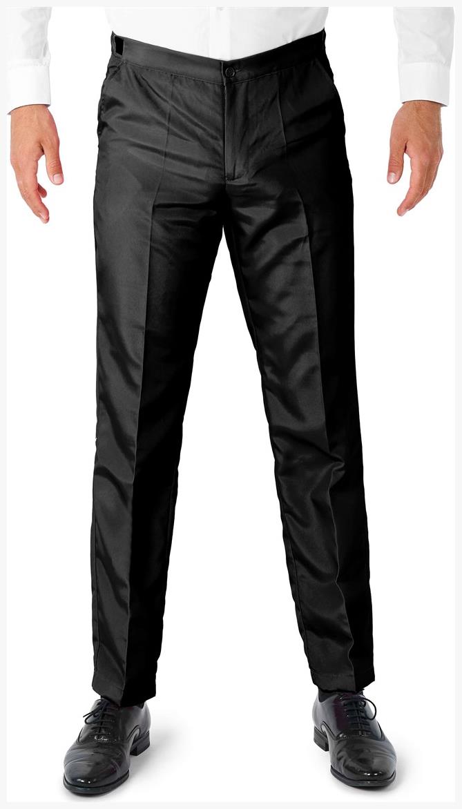 Suitmeister Men's Suits Solid Black