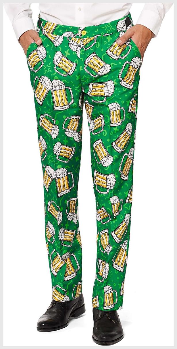 Stylish Suitmeister Beer Suit for Oktoberfest St Patrick's Day and Festive Birthday Celebrations