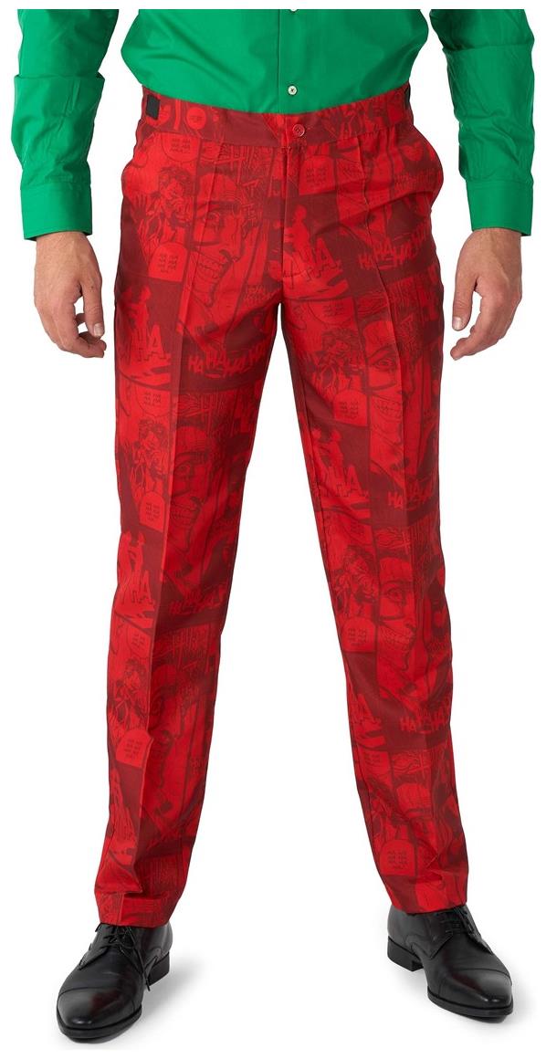 Scarlet Joker Suit for Halloween Events Comic Con and Superhero Costume Parties