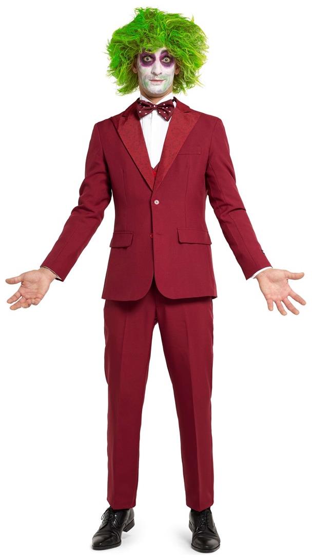 Stylish Beetlejuice Groom Suit for Halloween Parties Dress Up and Fun Events