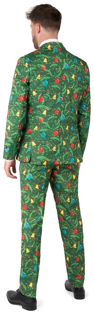 Suitmeister Men's Suits Christmas Green Tree - Light Up