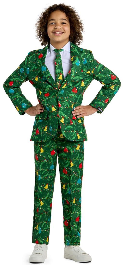 Festive Suitmeister Boys Christmas Tree Light Up Suit for Holiday Parties and Special Events