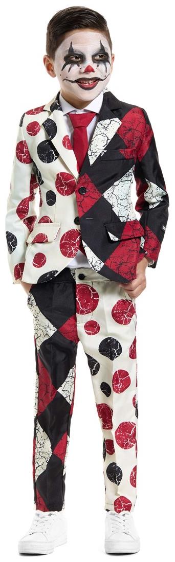 Scary Suitmeister Boys' Halloween Clown Costume for Trick or Treating and Spooky Events