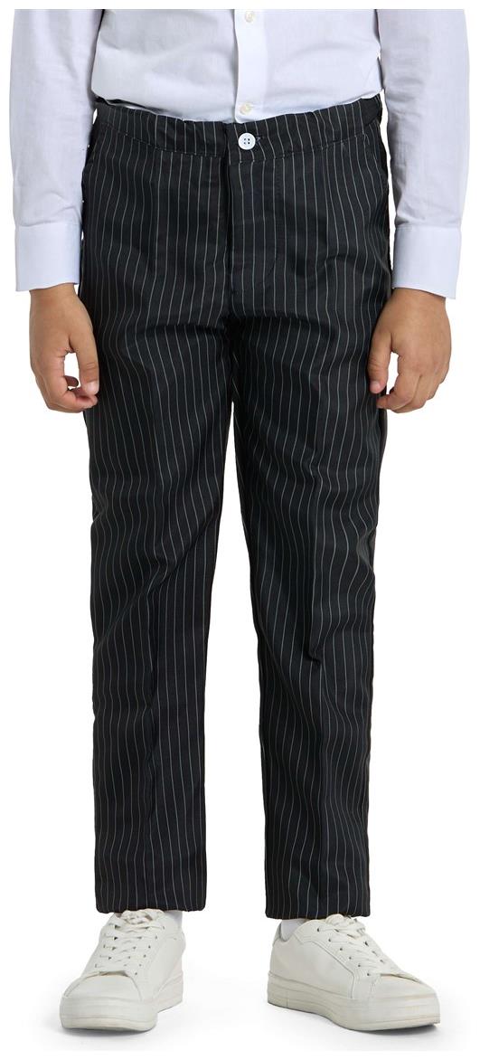 Stylish Gangster Pinstripe Suit for Boys for Halloween Parties Dress Up and Themed Events