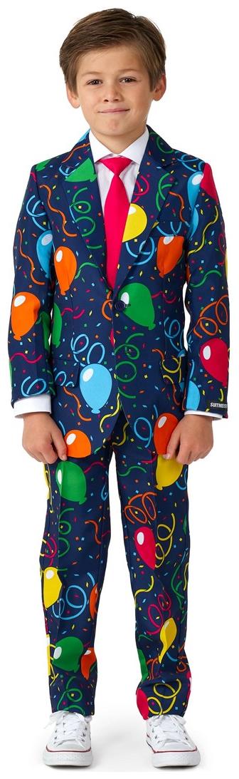 Colorful Suitmeister Boys' Confetti Balloons Suit for Birthday Parties Weddings and Holiday Celebrations