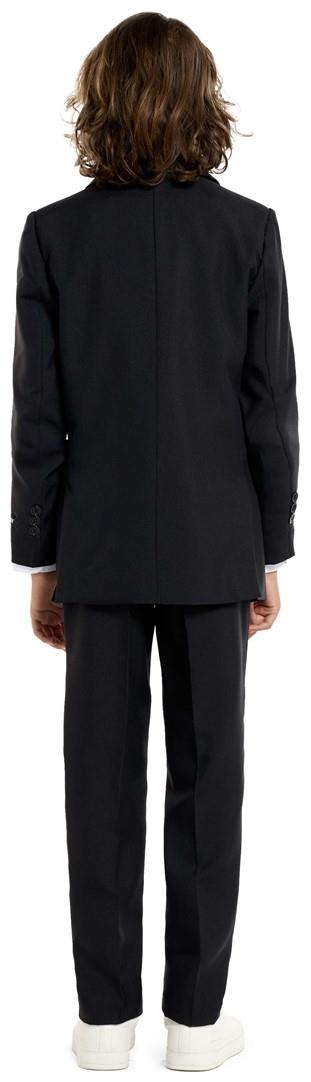 Stylish Boys Solid Black Suit for Events Parties and Holiday Celebrations