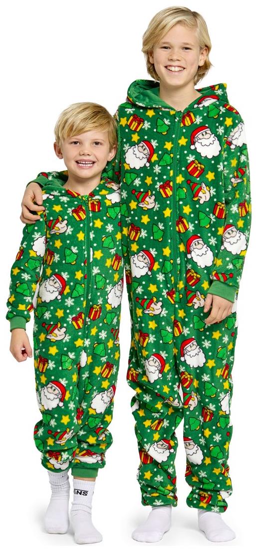 Cozy Suitmeister Kids' Santa Elves Onesie for Holiday Fun and Christmas Events