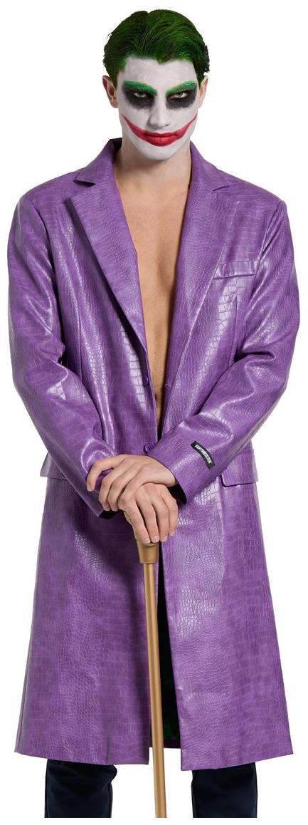 Official Suitmeister Joker Coat for Halloween Parties Superhero Events and Costume Contests