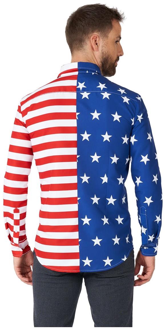 Suitmeister Men's Shirts USA Flag