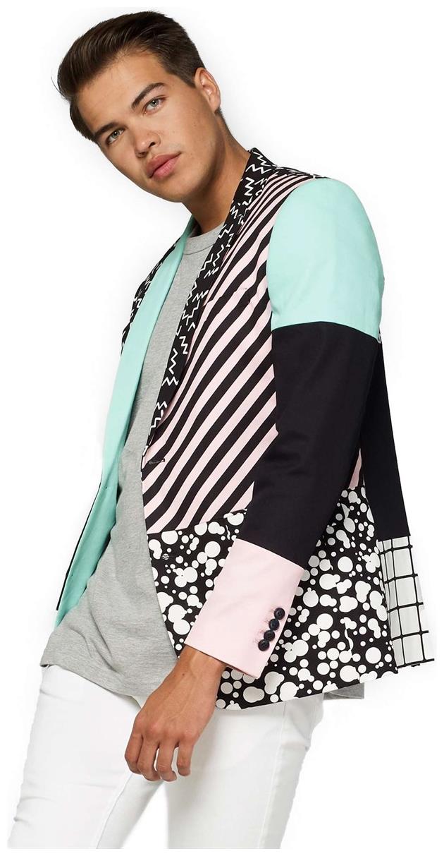 OppoSuits Deluxe Men's Blazers Retro for 80s Theme Parties and Costume Events
