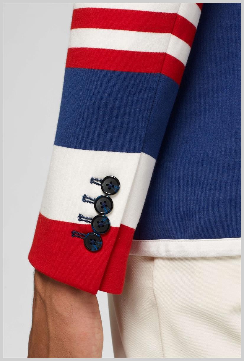 OppoSuits Deluxe Men's Blazer for Patriotic Events Sports Games and Formal Wear