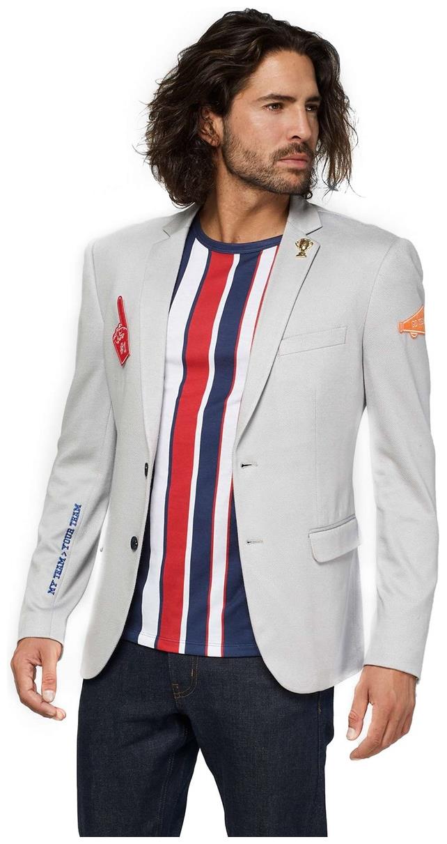 Stylish OppoSuits Deluxe Sports Jersey Blazer for Sports Fans and Competitive Events
