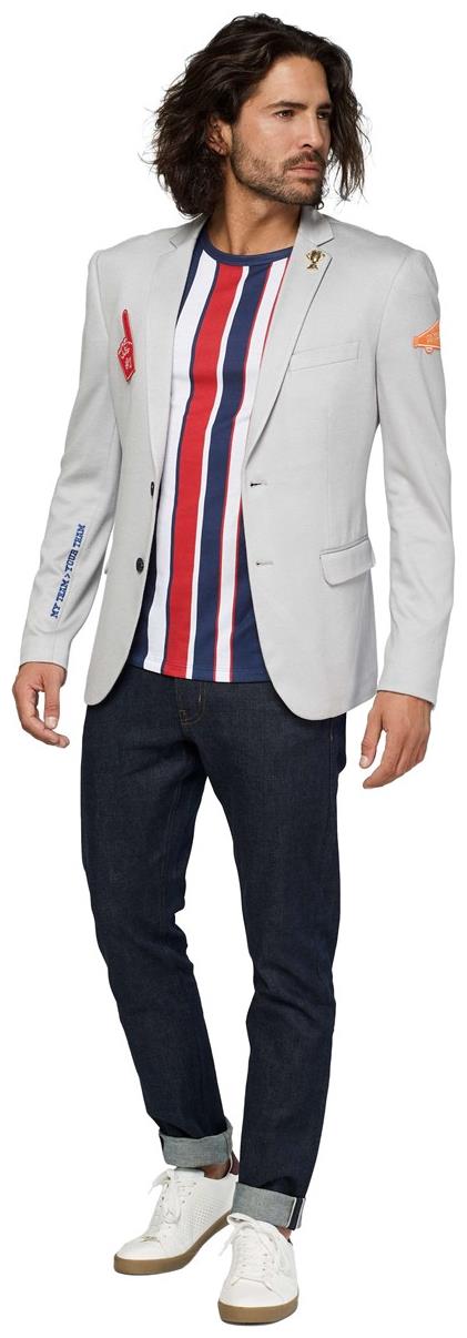 Stylish OppoSuits Deluxe Sports Jersey Blazer for Sports Fans and Competitive Events