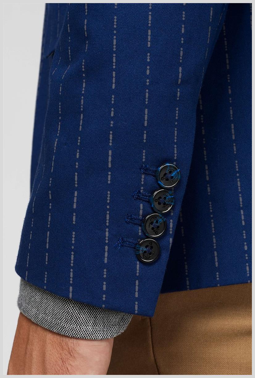 OppoSuits Deluxe Men's Blazers Uniform - Captain - Washed Navy