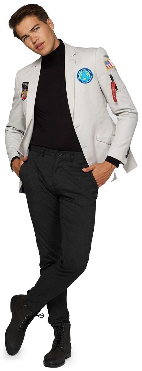 OppoSuits Deluxe Astronaut Blazer for Halloween Cosplay Parties and Themed Events