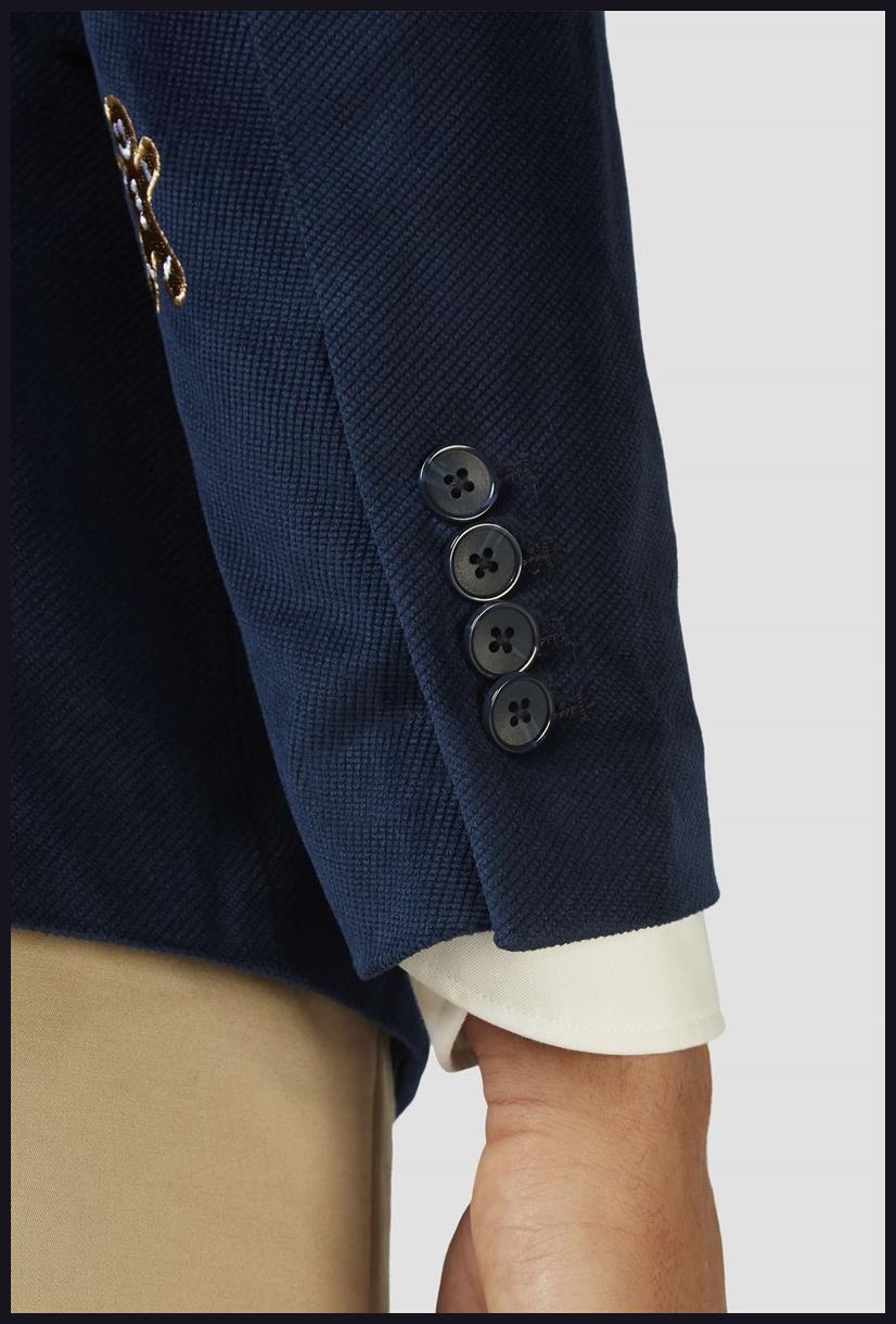 OppoSuits Deluxe Men's Blazers Christmas - X-Mas Icons - Navy