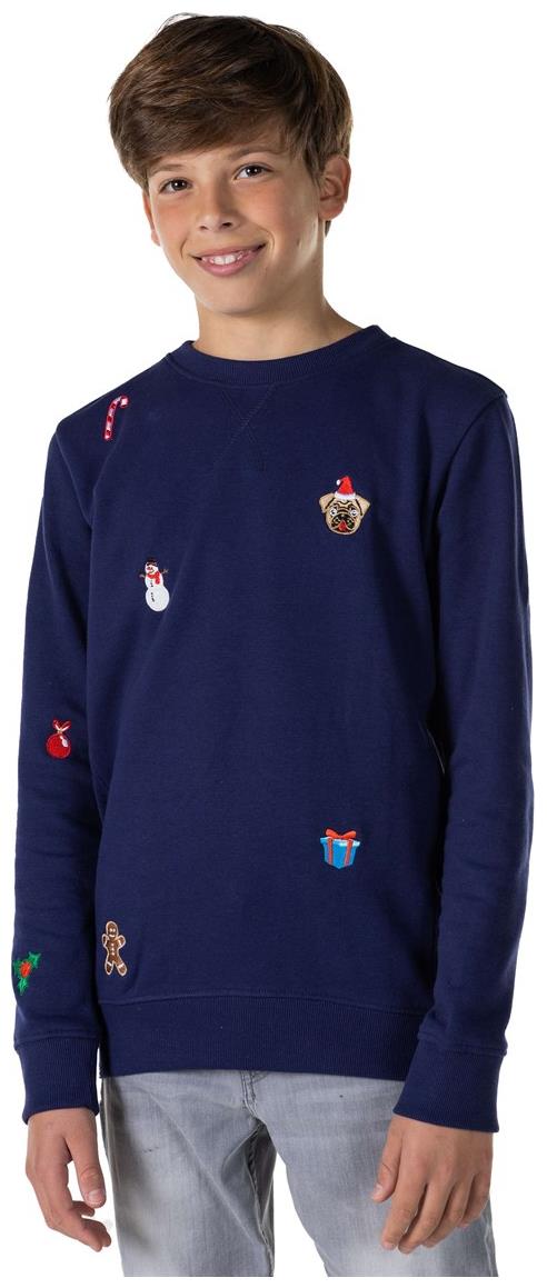 Stylish OppoSuits Deluxe Christmas Sweater for Teen Boys Holiday Parties and Family Gatherings