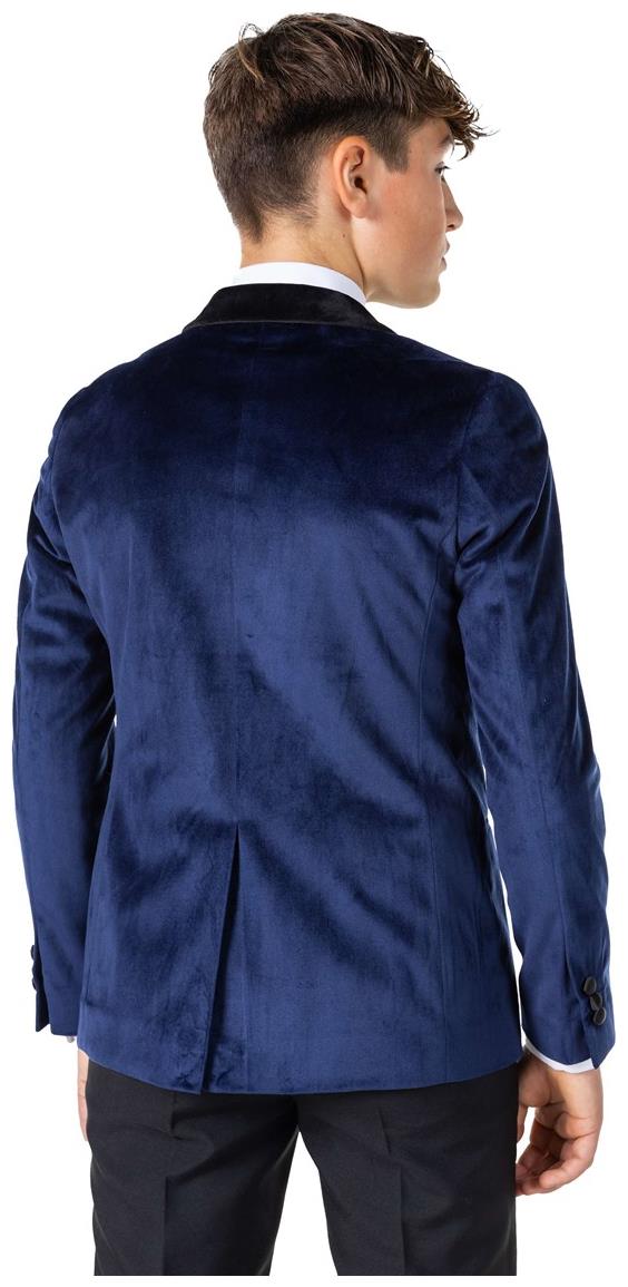 OppoSuits Deluxe Deep Navy Blazer for Teen Boys Parties Prom Events and Celebrations