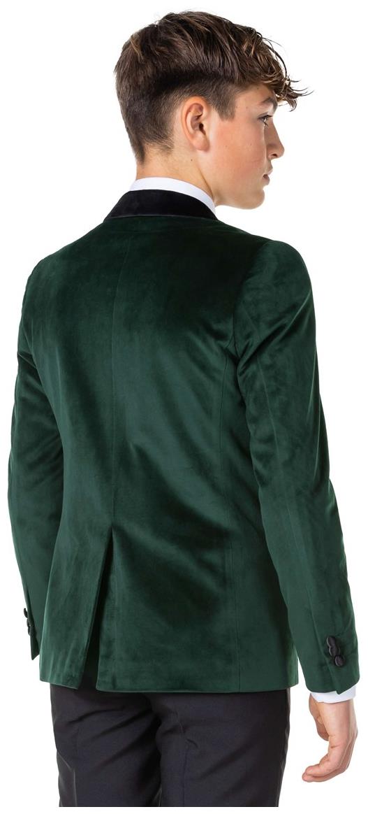 OppoSuits Deluxe Teen Boys' Blazers TEEN BOYS Dinner Jacket - Rich Green