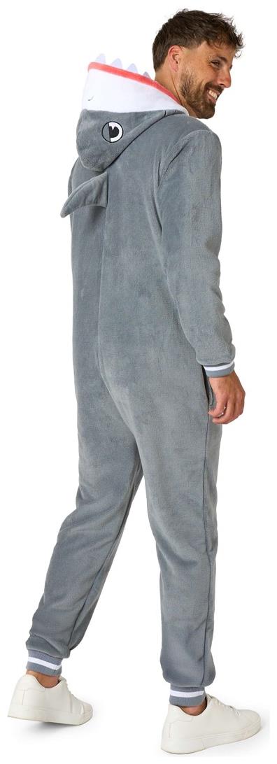 Cozy OppoSuits Shark Onesie for Relaxation Costume Parties and Fun Events