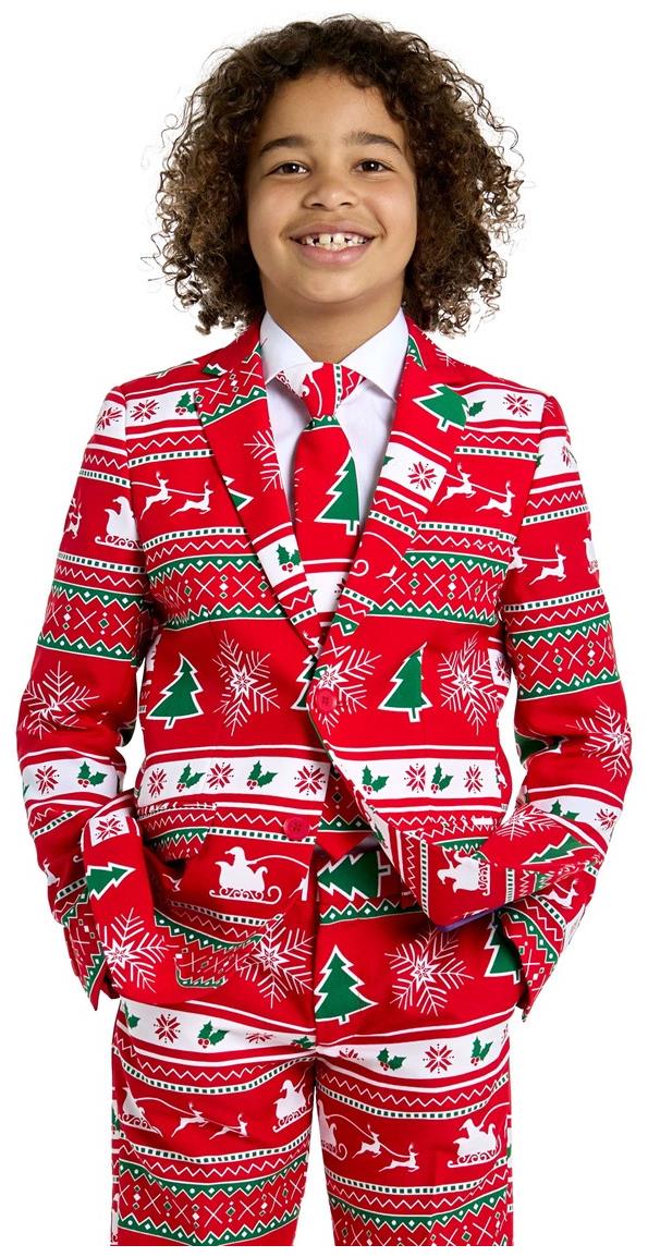 OppoSuits Boys Winter Wonderland Suit for Holiday Parties Christmas Celebrations and Family Gatherings