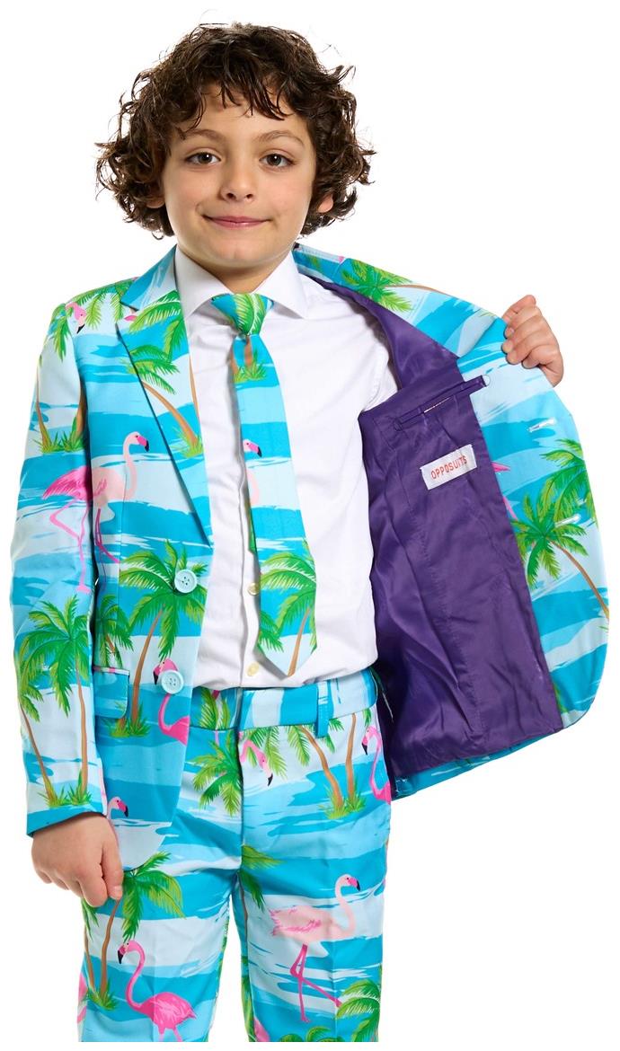 Adorable OppoSuits Boys Flaminguy for Special Occasions Birthday Parties and Dress Up Fun