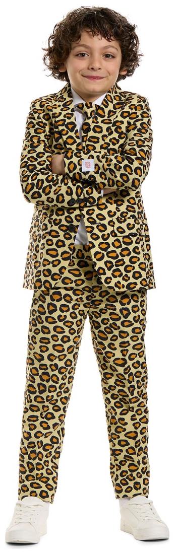 OppoSuits Boys The Jag Leopard Print Suit for Halloween Parties Birthdays and Themed Events