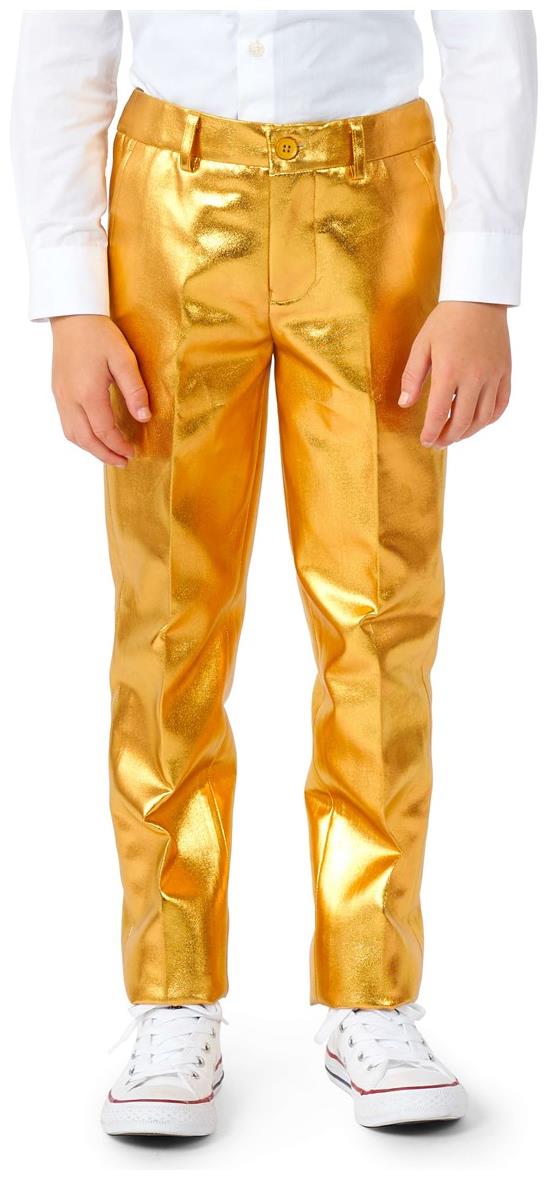 OppoSuits Boys Groovy Gold Suit for Kids Birthday Parties and Special Events