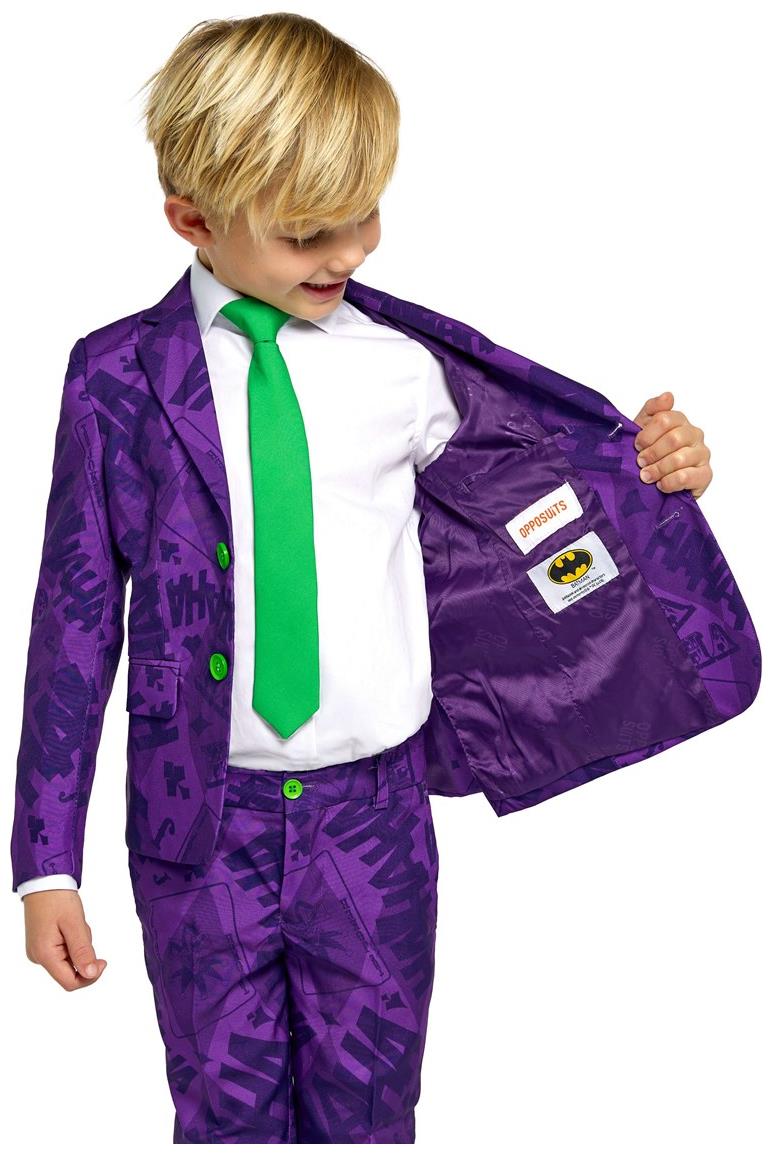 OppoSuits Boys The Joker Costume for Halloween Parties and Superhero Dress Up Events