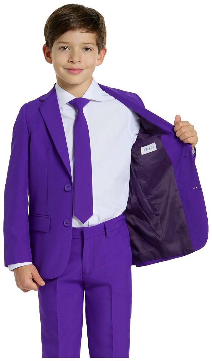 OppoSuits Boys Purple Prince Suit for Weddings School Events and Trendy Dress Up