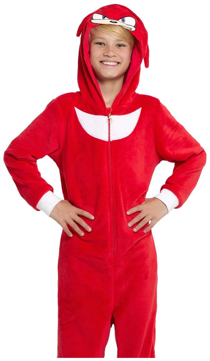 OppoSuits Knuckles Onesie for Kids Halloween Parties Sleepovers and Dress Up Occasions