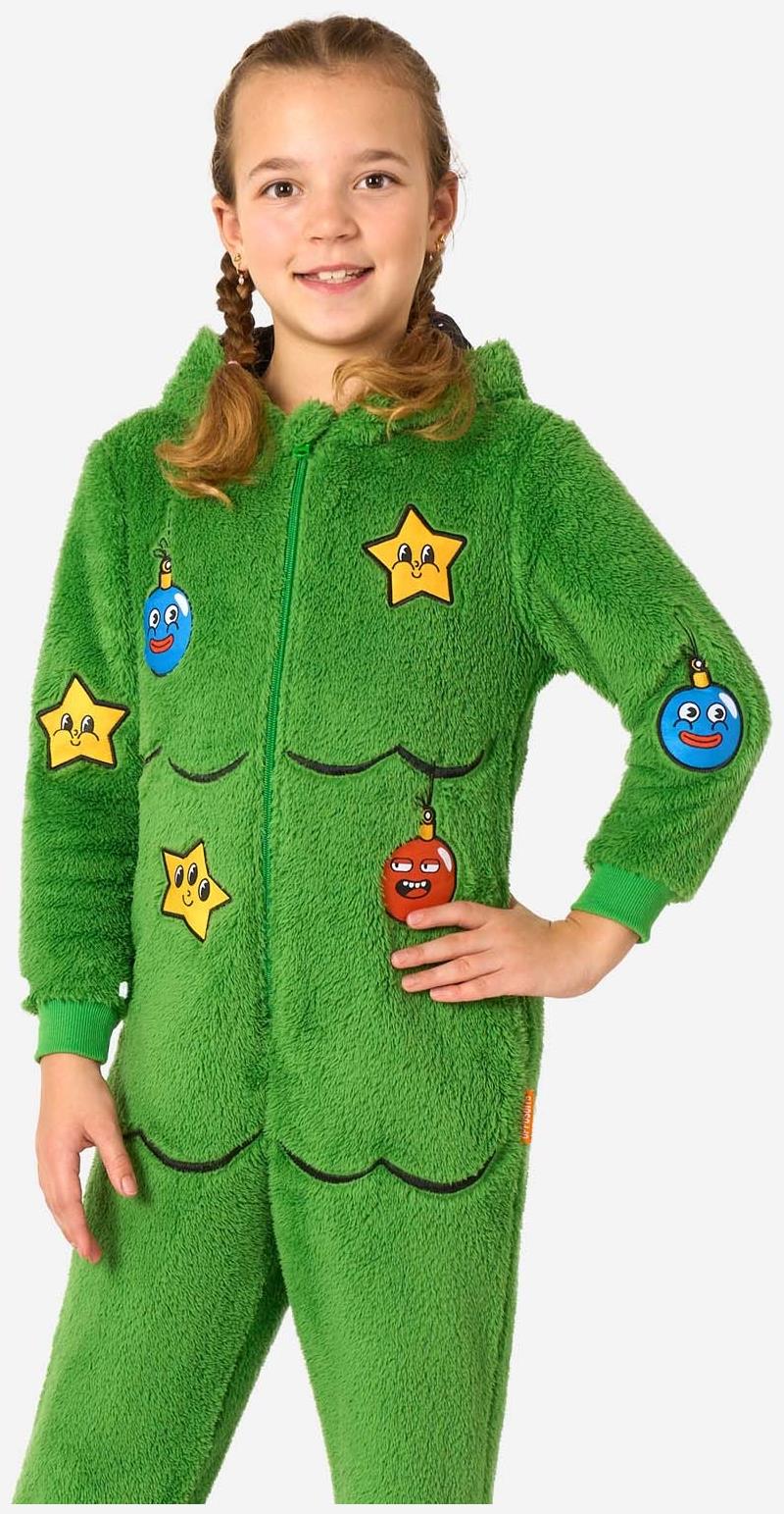 OppoSuits Kids' Onesies Merry Jinglejoy - Tree Onesie
