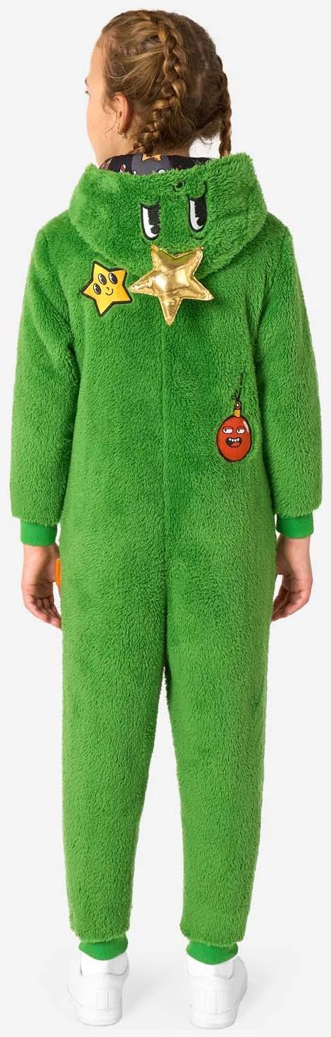 OppoSuits Kids' Onesies Merry Jinglejoy - Tree Onesie