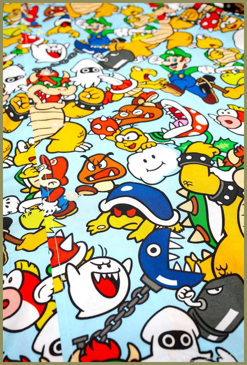OppoSuits Bowser's Team Hawaiian Shirt for Beach Days Vacations and Fandom Events