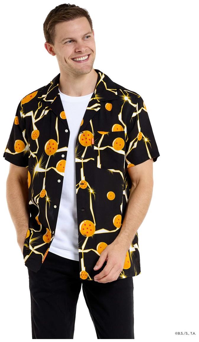 Vibrant OppoSuits Hawaiian Shirt Dragon Ball for Summer Parties and Beach Events