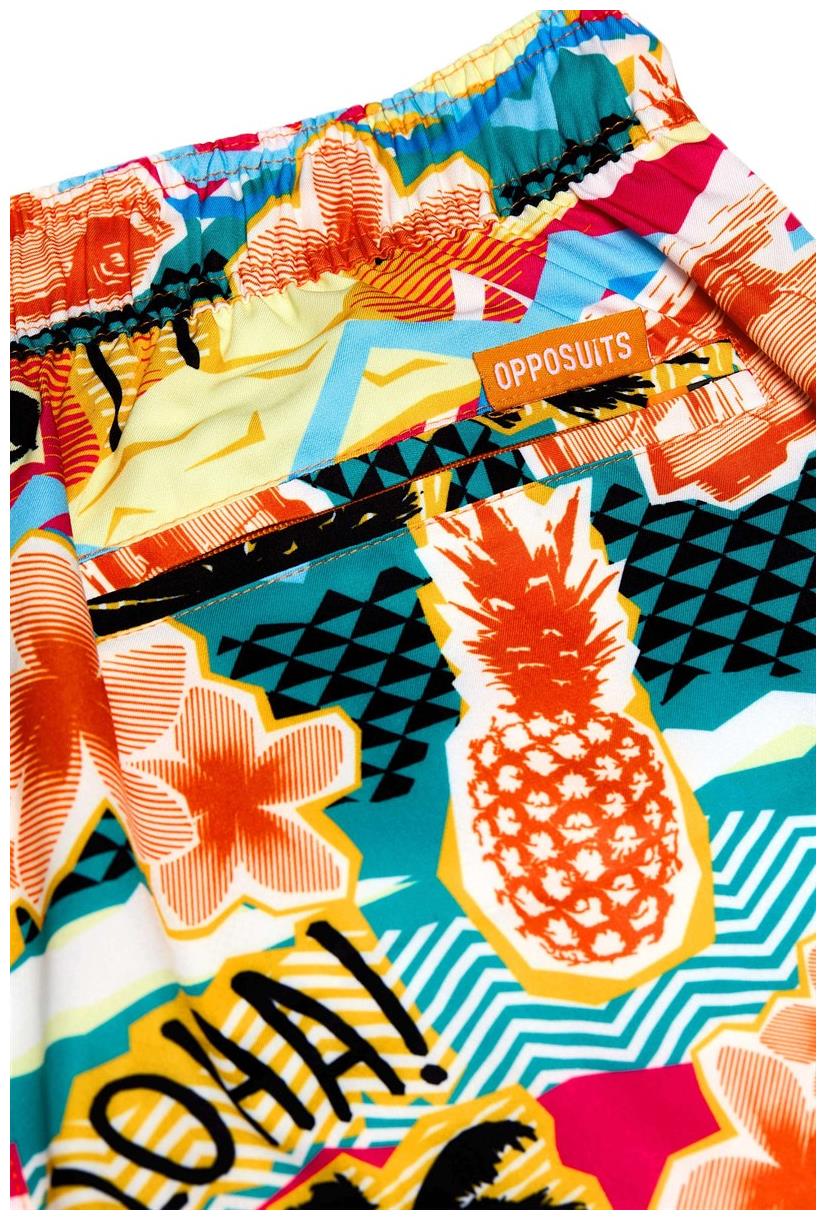 OppoSuits Men's Swim Shorts Aloha Hero