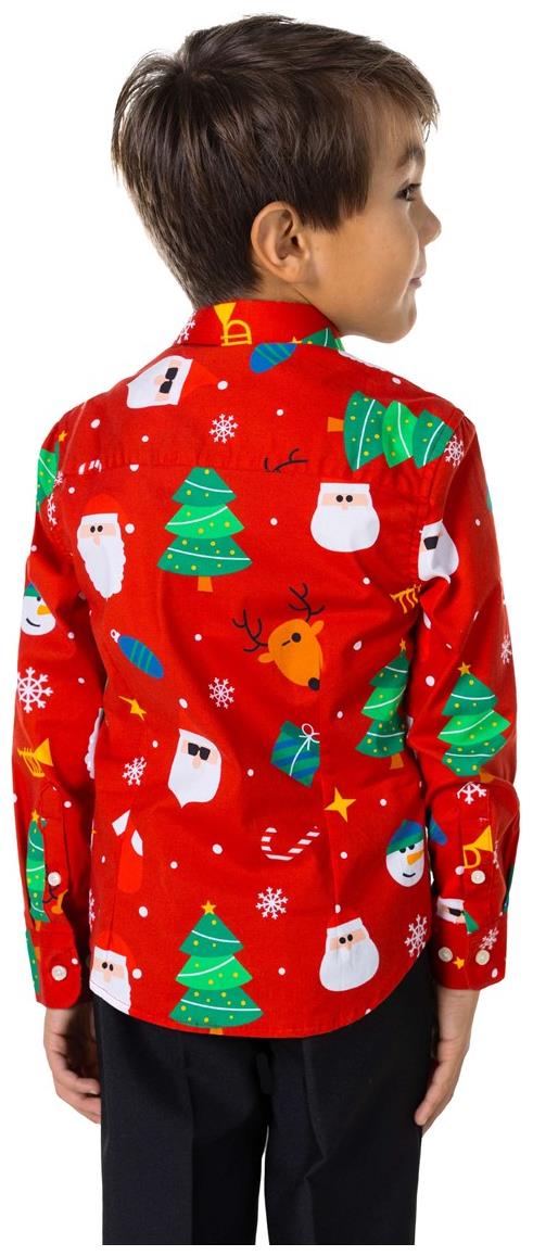 Festive OppoSuits Boys Shirt for Holiday Celebrations Christmas Events and Family Gatherings